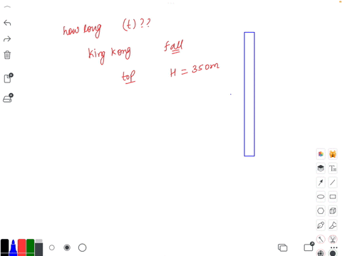 estimate-how-long-it-took-king-kong-to-fall-straight-down-from-the-top-of-the-building-350-m-high