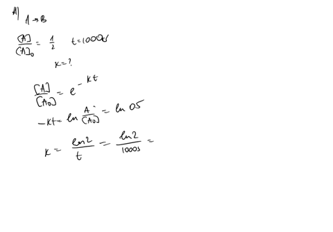 1-a-a-simple-first-order-reaction-a-b-converts-half-the-reactants-to-products-in-1000s-calculate-the-rate-constant-for-this-reaction-4-b-estimate-the-rate-constant-for-the-simple-first-order-93318