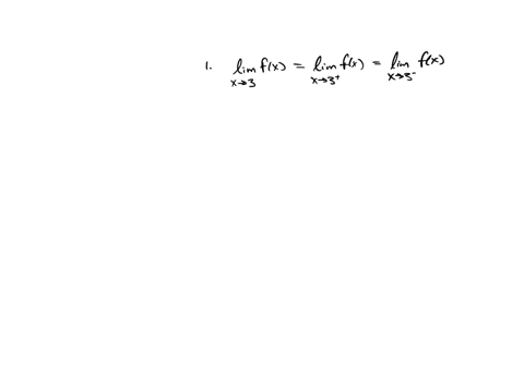 points-determine-whether-each-statement-is-true-or-false-1-if-h-is-a-function-such-that-lim-hx-exists-then-lim-hx-must-also-exist-x-3-x-3-2-the-rational-function-kx-has-a-vertical-asymptote-14285