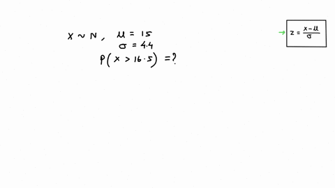 a-normal-random-variable-x-has-mean-15-and-standard-deviation-44-px-165-is-69607
