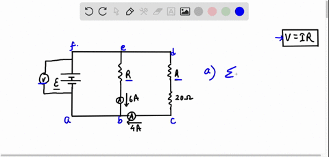 5-in-the-following-circuit-two-resistors-have-the-same-unknown-resistance-r-and-the-battery-has-an-unknown-emf-r-a-what-is-the-value-of-r-hint-use-kirchhoffs-loop-law-to-generate-some-equati-42193