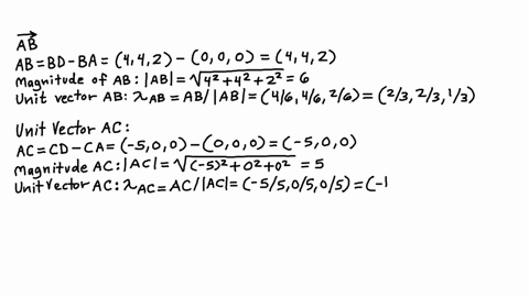 a-weightless-vertical-post-resists-the-load-of-4-kn-and-is-supported-by-the-two-cables-b-c-and-b-d-and-the-ball-joint-a-there-are-reactions-in-a-x-a-y-a-z-for-the-system-to-be-in-equilibrium-the-react