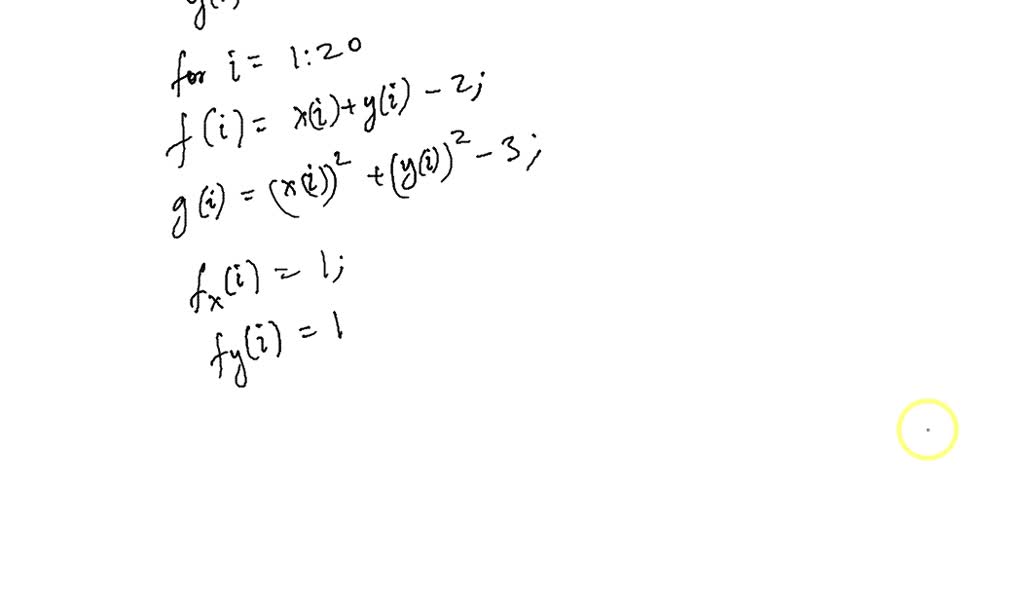 SOLVED: Write your own routine in Matlab for solving systems of ...