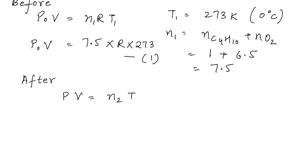 SOLVED Butane (C4H10) reacts with oxygen to form carbon dioxide and