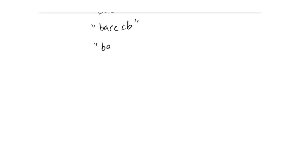 SOLVED: A student was asked to generate a regular expression to denote