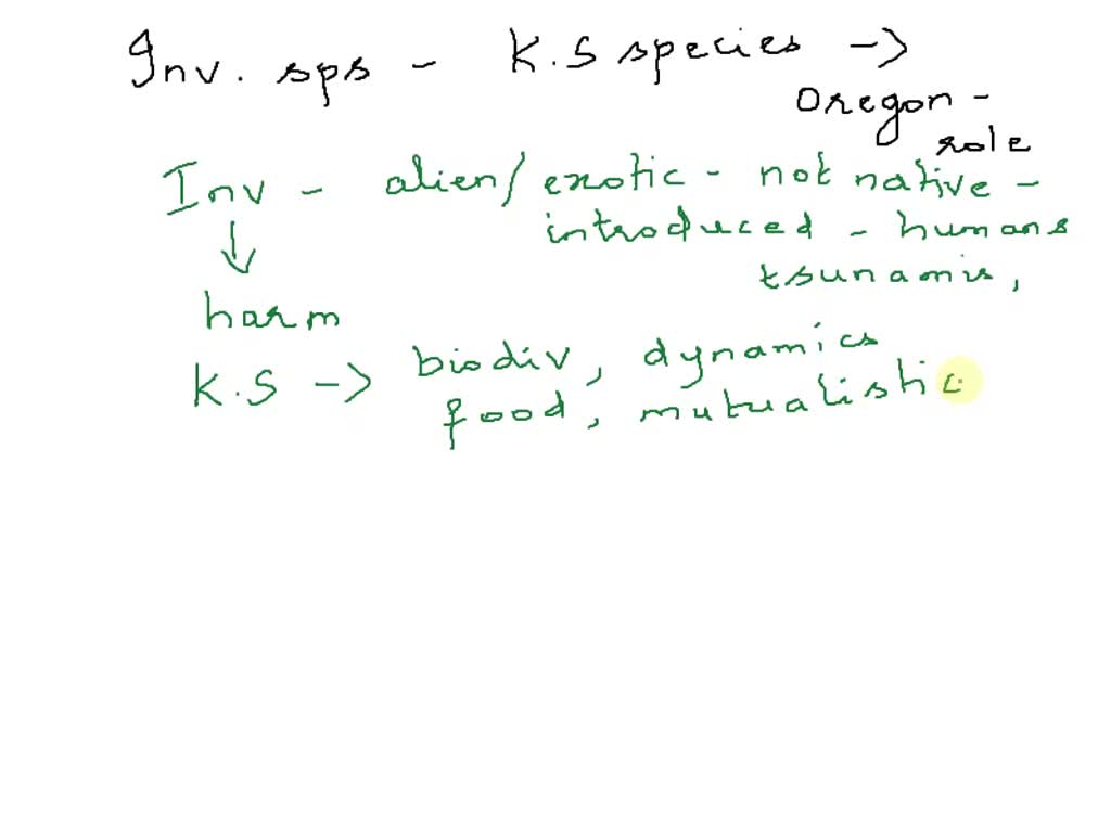 SOLVED: What is the difference between a keystone species and an