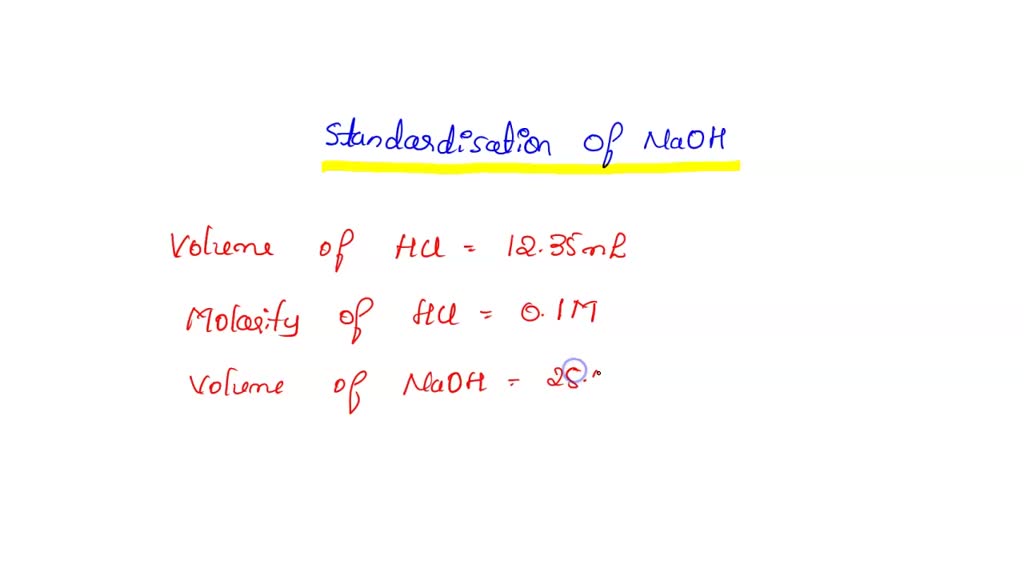 SOLVED Titrations, Titrations, Titrations! Skills Review Objective and