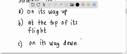 what-is-the-acceleration-of-a-rock-thrown-straight-upward-on-the-way-up-at-the-top-of-its-flight-on-the-way-down
