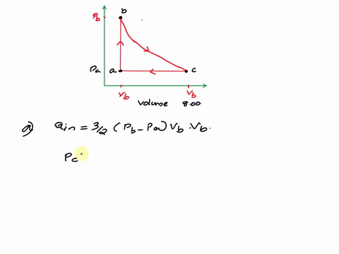 the-figure-shows-a-reversible-cycle-through-which-100-mole-of-a-monatomic-ideal-gas-is-taken-process-bc-is-an-adiabatic-expansion-with-pb-730-atm-and-vb-130x-10-3mfor-the-cycle-find-a-the-en-37527