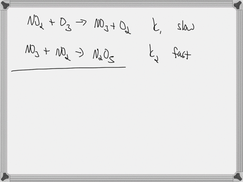 suppose-the-formation-of-dinitrogen-pentoxide-proceeds-by-the-following-mechanism-step-elementary-reaction-rate-constant-nozg-o3g-no3g-ozg-no3g-nozg-nzosg-k2-suppose-also-kjkz-that-is-the-fi-98586