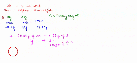 zinc-and-sulfur-react-to-form-zinc-sulfide-according-to-the-equation-zn-s-zns-if-1000-g-of-zinc-and-300-g-of-sulfur-are-mixedfill-in-the-blanks-using-the-options-provideda-is-the-limiting-re-17695