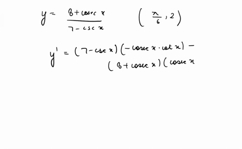 fro71-mointsu-details-iprevious-answers-larcalci1-23-059-flnd-the-slope-of-the-graph-of-the-function-at-the-given-point-use-the-derlvative-featureror-elin-function-polnt-cscx-cscx-meed-help-46717