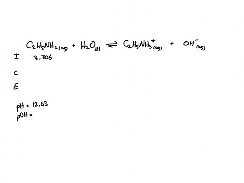 a-3306-m-solution-of-ethylamine-c2h5nh2-kb-560-x-10-4-has-a-ph-of-1263-what-is-the-percent-ionization-of-this-solution-a-113-b-118-c-124-d-130-e-135-50129