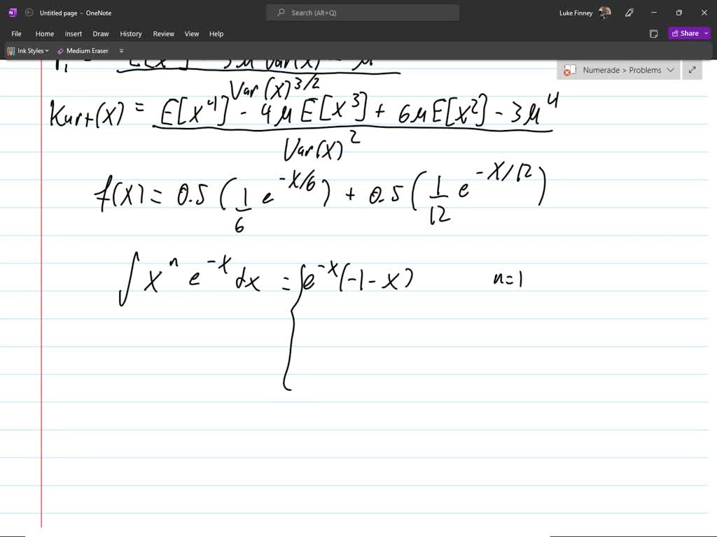 SOLVED: Losses are modeled by a distribution that is a mixture of two ...