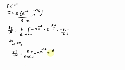26-an-inductance-l-henries-and-resistance-r-ohms-are-connected-in-series-with-an-emf-of-e-e-at-volts-where-e-and-are-positive-constants-initially-the-current-h-is-zero-find-an-expression-for-45623
