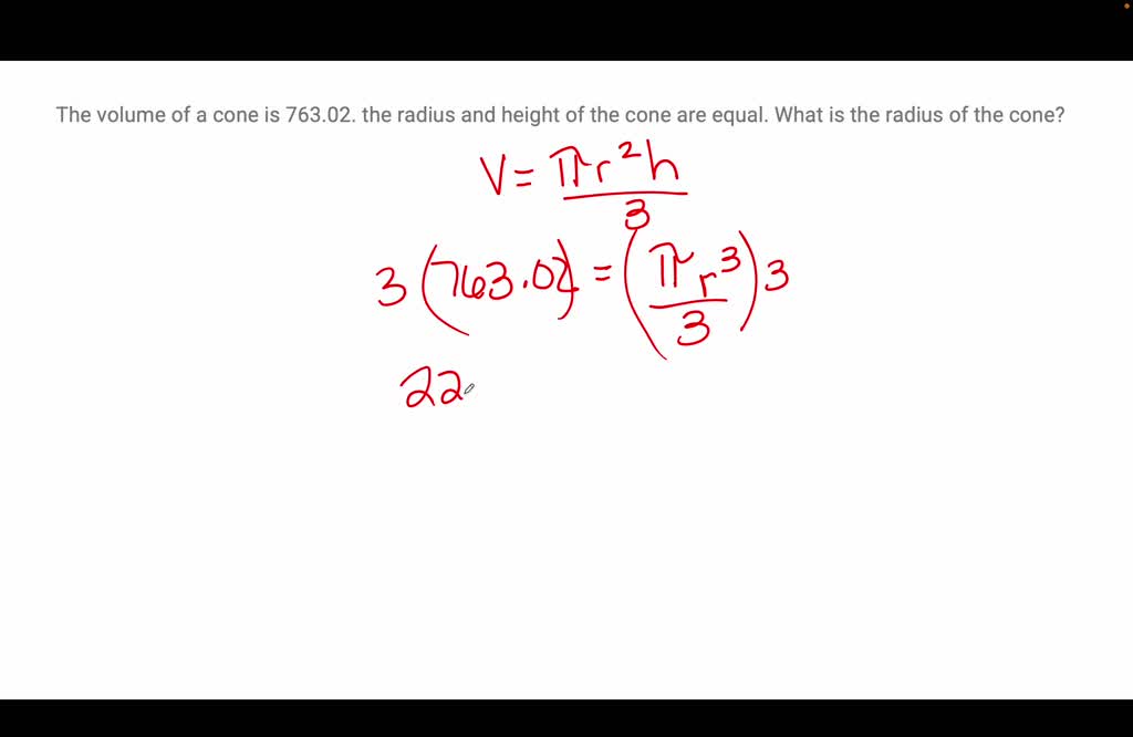 solved-the-diameter-and-height-of-a-cylinder-and-cone-are-equal-write