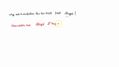 why-are-monopolies-for-the-most-part-illegal-34828