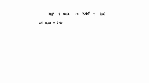 what-is-the-concentration-of-a-sodium-hydroxide-solution-if-02033-g-of-potassium-hydrogen-phthalate-khp-mw-20422-gmol-requires-1040-ml-of-naoh-solution-to-reach-the-phenolphthalein-end-point-80272