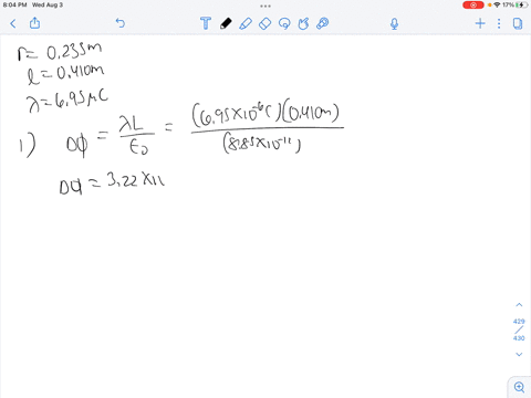 it-was-shown-in-example-2111-section-215-in-the-textbook-that-the-electric-field-due-to-an-infinite-line-of-charge-is-perpendicular-to-the-line-and-has-magnitude-e20re20r-consider-an-imagina-52996
