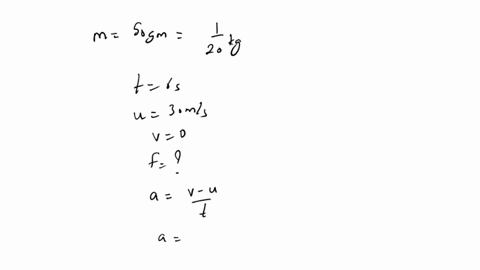 the-velocity-time-graph-of-a-ball-moving-on-the-surface-of-the-floor-is-shown-in-the-figure-calculate-the-force-acting-on-the-ball-by-the-floor-if-the-mass-of-the-ball-is-100-g-69356