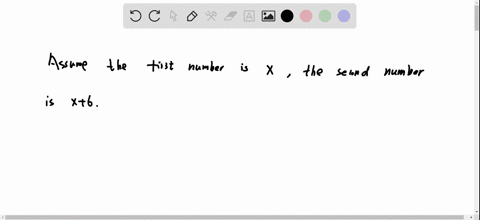 one-number-is-six-less-than-a-second-number-six-times-the-first-is-6-more-than-3-times-the-second-find-the-numbers-the-value-of-the-first-number-is-the-value-of-the-second-number-is-81932