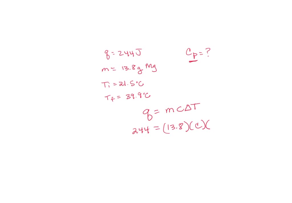 SOLVED In the laboratory a student finds that it takes 244 Joules to