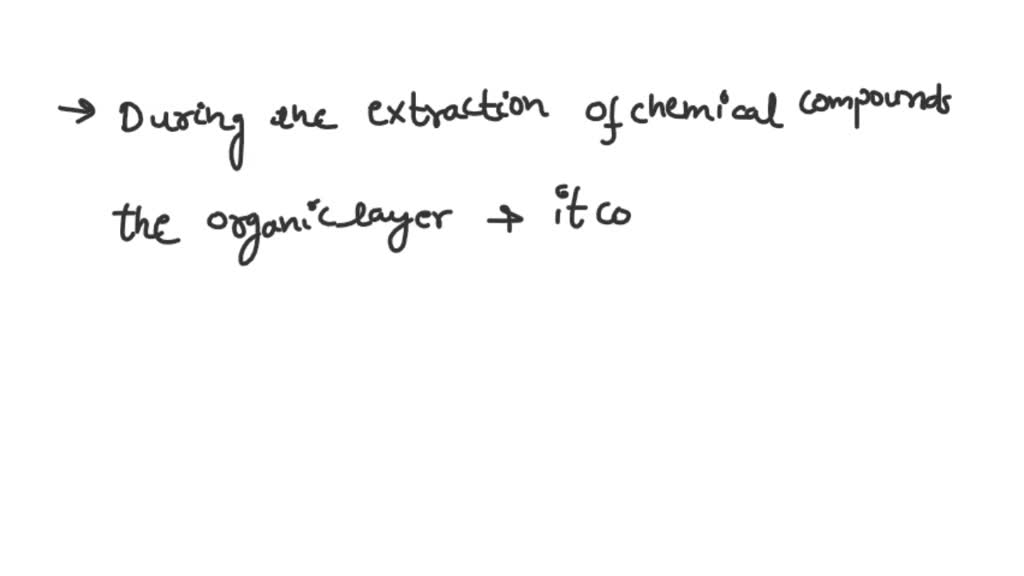 SOLVED 'What is the purpose of adding anhydrous sodium sulfate to the