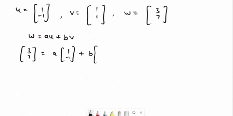 draw-the-standard-coordinate-axes-on-the-same-diagram-as-the-axes-relative-to-and-v-use-these-to-find-w-a5-linear-combination-of-u-and-ji-h-49512