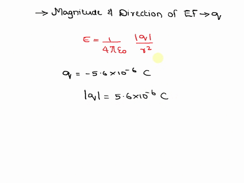 what-is-the-magnitude-and-direction-of-the-electric-field-at-025-m-from-a-56x10-6-c-pointc-charge-63372