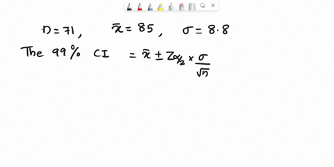 5-the-mean-iq-score-of-a-sample-of-71-students-selected-from-a-high-school-is-85-suppose-the-standard-deviation-of-iqs-at-this-school-is-88-the-99-confidence-interval-for-the-population-mean-53288