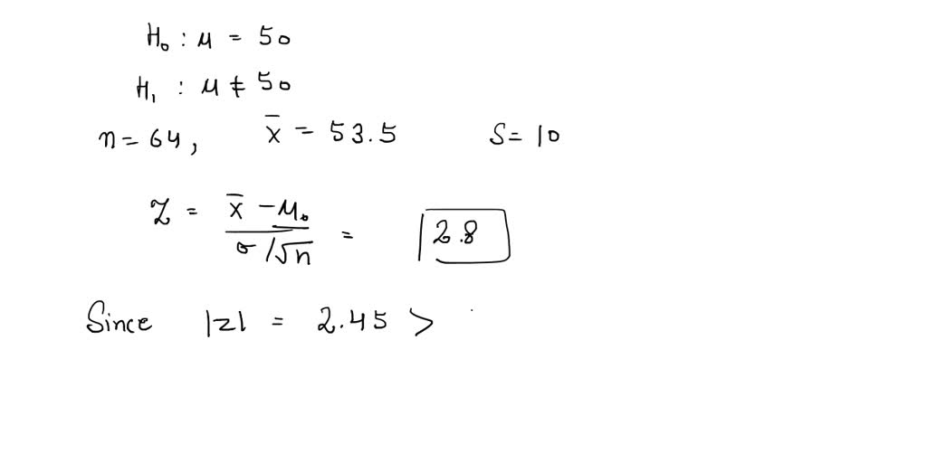 SOLVED A group of 50 participants was divided equally into 5 groups. A