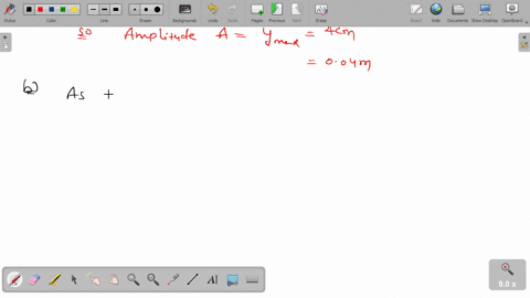 a-simple-harmonic-transverse-wave-is-propagating-along-a-string-toward-the-left-or-x-direction-figur-71216
