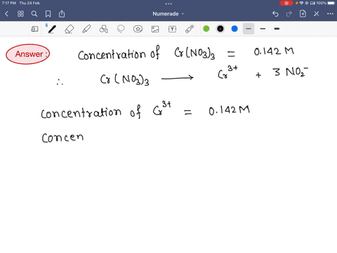 type-your-answer-in-the-box-in-a-0142-m-solution-of-crnohja-the-concentration-of-cr-is-equal-to-whlle-the-concentration-of-noz-lons-is-equal-t0-m-give-both-answers-to-3-slgnlficant-digits-an-89808