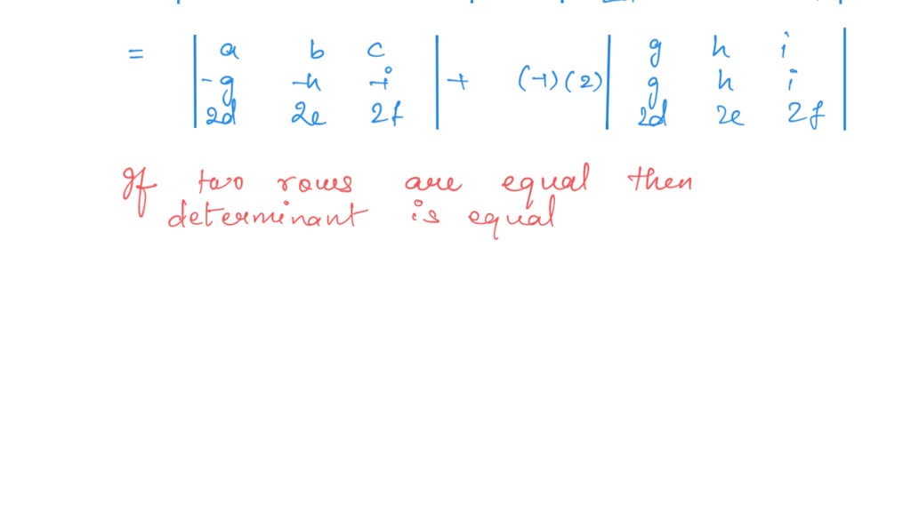 SOLVED: D 9 Consider a matrix with real coefficients A = d e f 6 h 2 ...