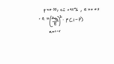 check-my-work-in-a-survey-the-planning-value-for-the-population-proportion-is-p035-how-large-a-sample-should-be-taken-to-provide-a-95-confidence-interval-with-a-margin-of-error-of-005-round-65834