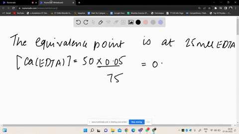 50-ml-of-005-m-ca2-is-titrated-with-01-m-edta-in-a-solution-buffered-to-ph-10-calculate-the-pca-value-after-the-addition-of-25-ml-of-edta-kf-5-x-1010-4-035-at-ph-10-81182
