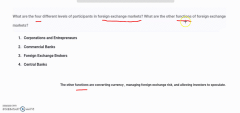 what-are-the-four-different-levels-of-participants-in-foreign-exchange-markets-what-are-the-other-functions-of-foreign-exchange-markets-55285