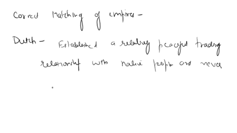 match-the-following-empires-established-relatively-peaceful-trading-relationship-with-native-peoples-and-never-established-large-permanent-population-throughout-the-colony-after-attempting-s-70096