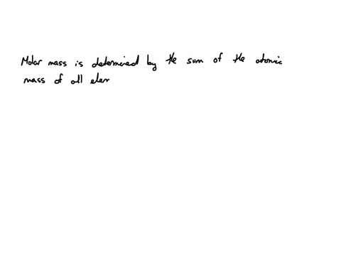 how-do-you-find-molar-mass