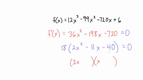 for-the-funclion-below-find-a-the-crilical-numbers-b-the-open-intervals-where-the-function-increasing-and-c-the-open-intervals-where-is-decreasing-x-12x8-99x2-720x-a-find-the-critical-number-74485