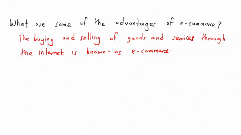 what-are-some-of-the-advantages-of-e-commerce-70506