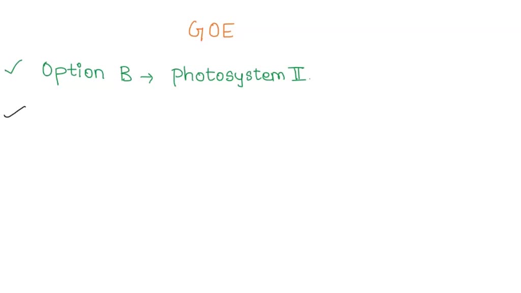 SOLVED: The great oxidation event (GOE), a critical event in the