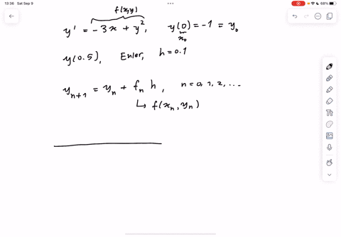 use-eulers-method-with-step-size-01-to-estimate-905-where-yz-is-the-solution-of-the-initial-value-problem-round-your-answer-t0-decimal-places-yu-905-85975