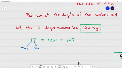 seven-times-a-two-digit-number-is-equal-to-four-times-the-number-obtained-by-reversing-the-order-of-it-digits-if-the-sum-of-both-digits-is-9-determine-the-number-53596