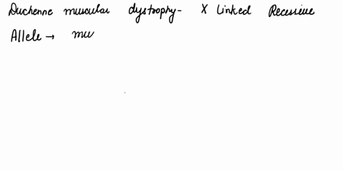 duchenne-multiple-dystrophy-is-a-sex-linked-recessive-disorder-the-defective-gene-produces-an-inactive-form-of-the-dystrophin-protcin-that-is-normally-required-for-proper-functioning-of-the-31023