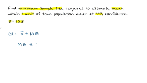 determine-the-minimum-sample-size-required-when-you-want-to-be-99-confident-that-the-sample-mean-is-within-one-unit-of-the-population-mean-and-158-assume-the-population-is-normally-distribut-00055