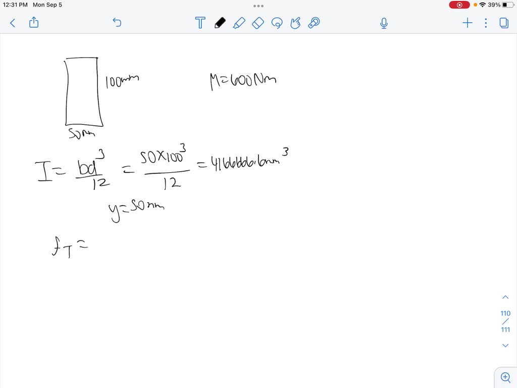 SOLVED The rectangular beam shown is made of a plastic for which the