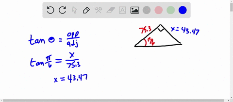 solve-the-right-triangle_-753-find-the-length-of-the-side-opposite-to-the-given-angle-round-your-answer-to-two-decimal-places-_-find-the-length-of-the-hypotenuse-round-your-answer-to-two-dec-04511