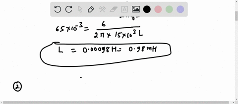 1-an-inductor-is-connected-t0-15-khz-oscillator-the-peak-current-is-65-ma-when-the-peak-voltage-is-60-v-what-is-the-value-of-the-inductance-l-2-given-the-lrc-circuit-below-what-is-the-resona-34872