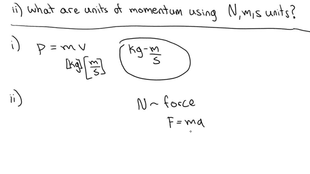 SOLVED: Kinetic energy K (Chapter 5) has dimensions kg · m2/s2. It can ...